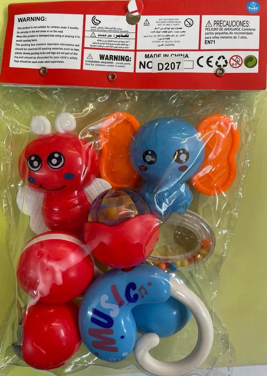 Rattle set for New Born Baby Gifts, Toy for Babies Non Toxic