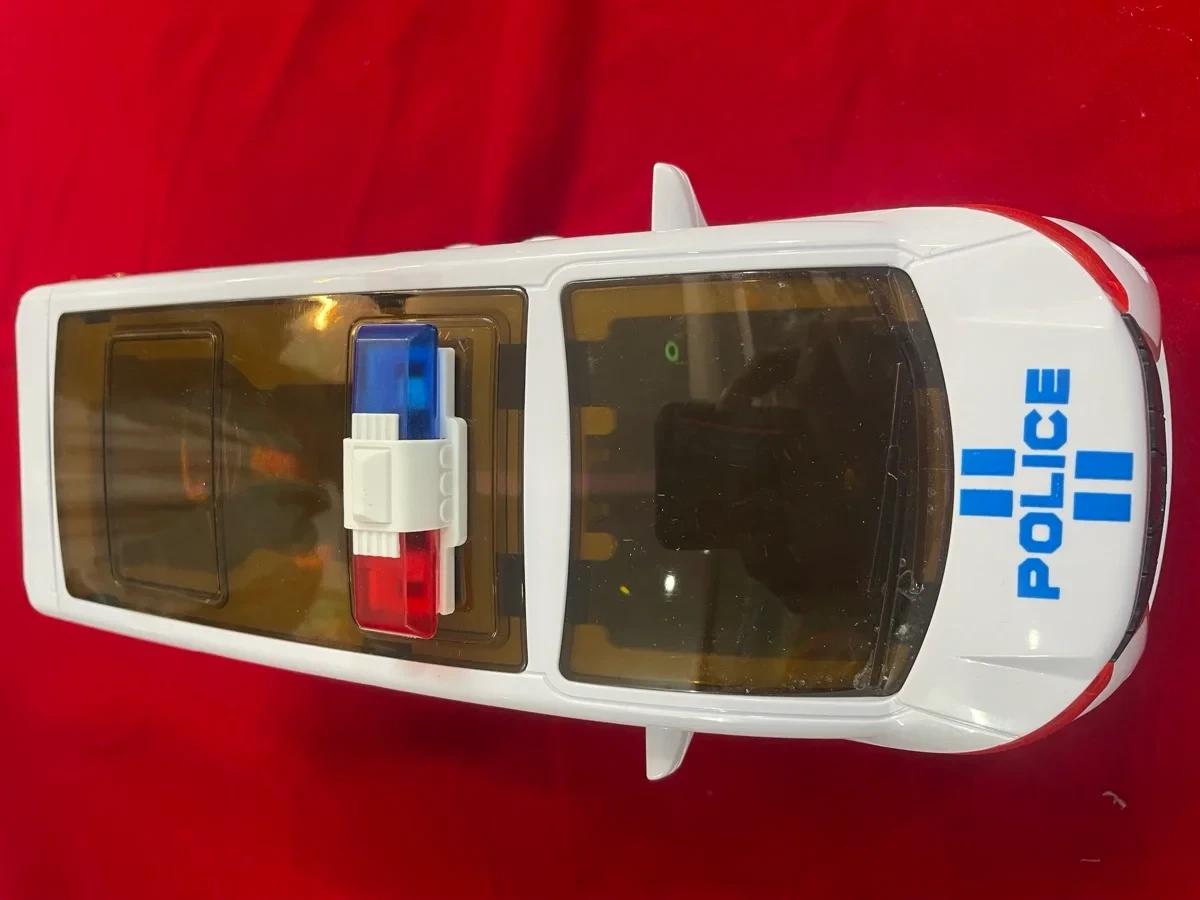 Police Car for Boys. Openable Doors, Light & Engine sound with siren and music.